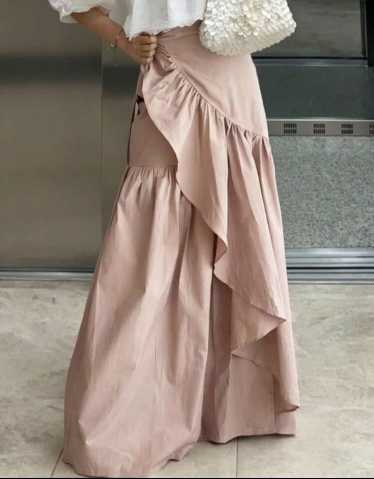 Falda blush encanto