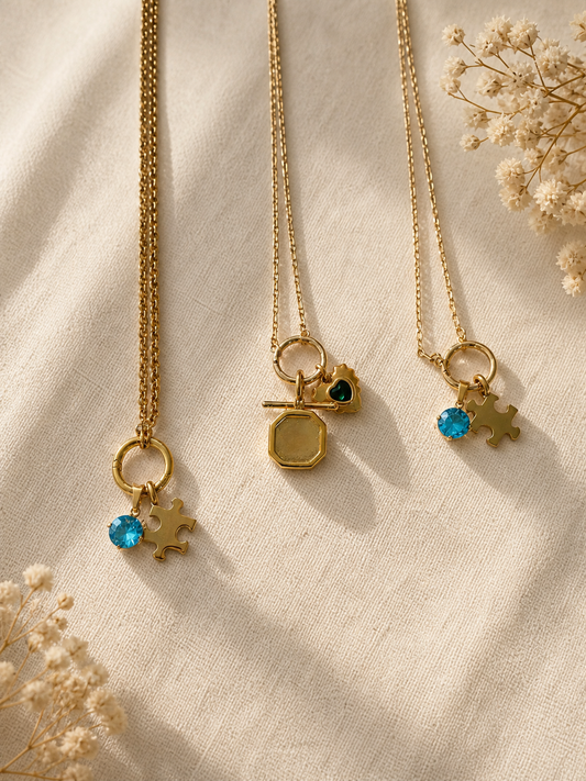Mamá azul  💙 ( solo collar)